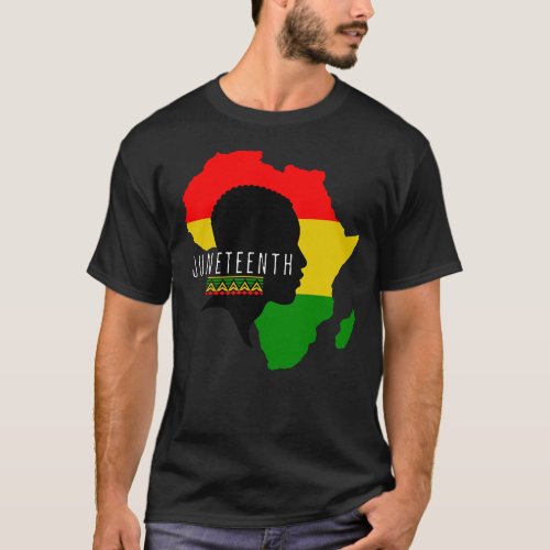 Juneteenth Black History African Freedom Day T_Shirt