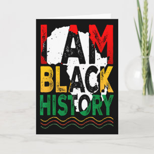 Juneteenth Black History Black African American Card