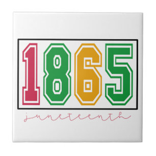 Juneteenth - Black History Ceramic Tile