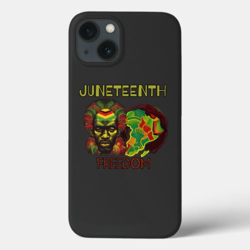 juneteenth black history month 1865 iPhone 13 case