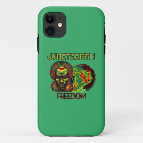 juneteenth black history month 1865 iPhone 11 case