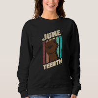 Juneteenth Black History Month Quote Sweatshirt