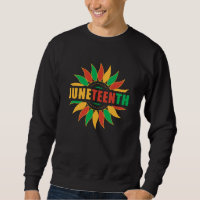 Juneteenth Black History Month Quote Sweatshirt