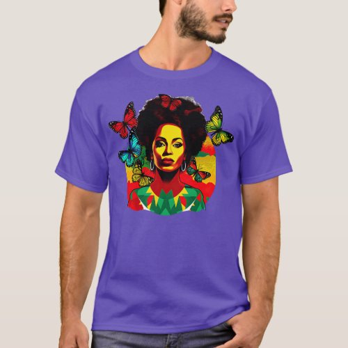 Juneteenth Black History Woman 2 T_Shirt