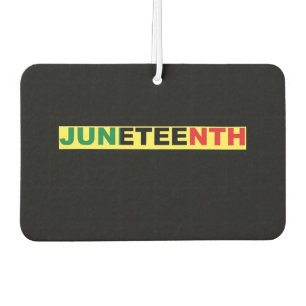 Juneteenth Black Independence Air Freshener
