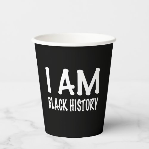 Juneteenth Black Independence Day Paper Cups