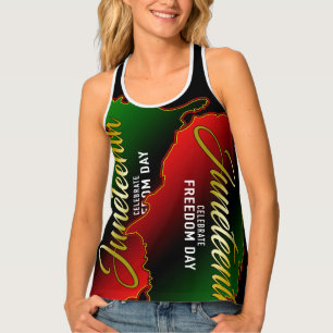 Juneteenth Black Independence Tank Top