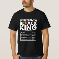 Juneteenth Black King Nutritional Facts Melanin 