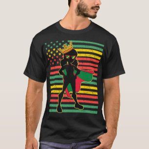 Juneteenth Black Princess Melanin Women Girl Magic T-Shirt