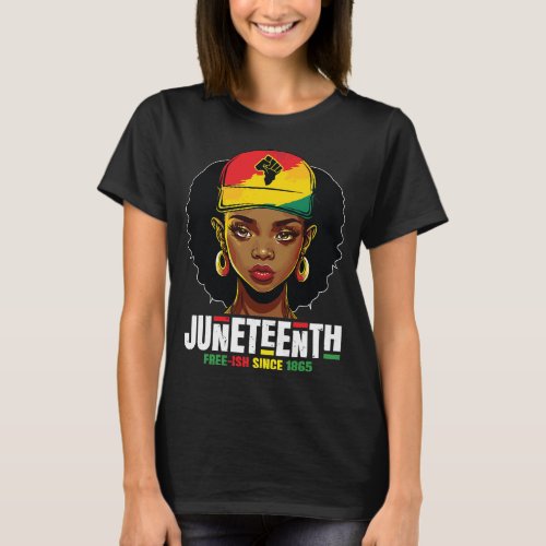 Juneteenth Black Queen Melanin African American T_Shirt