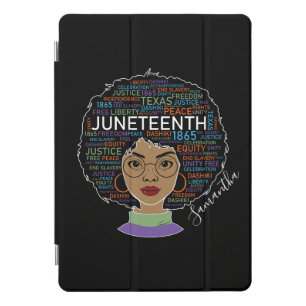 Juneteenth   Black Woman   Black Rights iPad Pro Cover