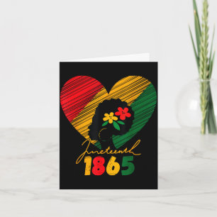 Juneteenth black women remembering my ancestors card
