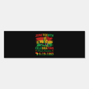 Juneteenth Breaking Every Chain Black Men Women Bo Sign