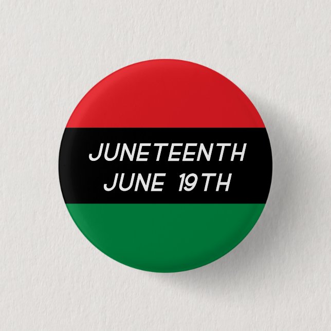 Juneteenth Button (Front)