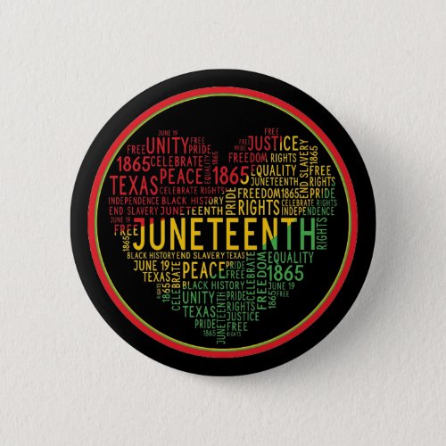 Juneteenth Button