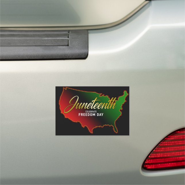 Juneteenth  car magnet (In Situ)