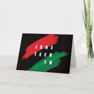Juneteenth Card