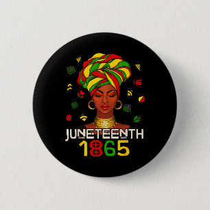 Juneteenth Celebrate African American Freedom Day Button