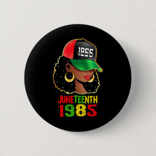 Juneteenth Celebrate African American Freedom Day Button