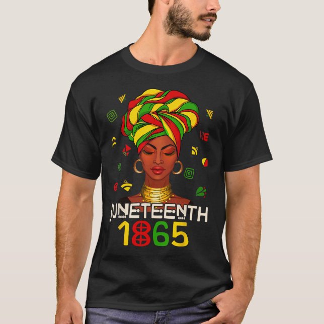 Juneteenth Celebrate African American Freedom Day  T-Shirt (Front)