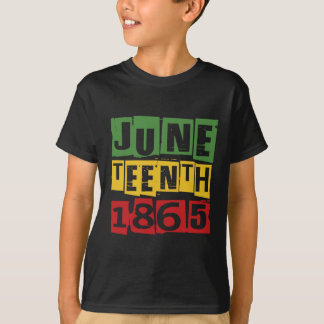 Juneteenth Celebrate Black Freedom 1865 History Mo T-Shirt