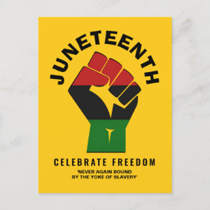 JUNETEENTH Celebrate Freedom Postcard