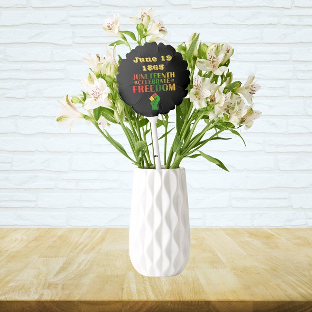 Juneteenth Celebrate Freedom Solidarity 1865 Small Balloon (Juneteenth Celebrate Freedom Solidarity 1865 Small Balloon)