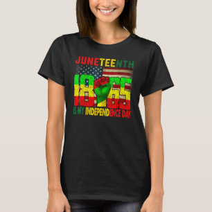 Juneteenth Celebrates Black African American Women T-Shirt