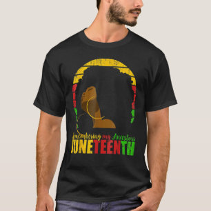 Juneteenth Celebrating Black Freedom 1865 African T-Shirt