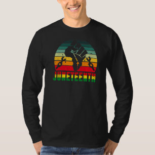 Juneteenth Celebrating Black Freedom 1865 African  T-Shirt