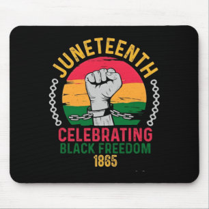 juneteenth celebrating black freedom 1865 mouse pad