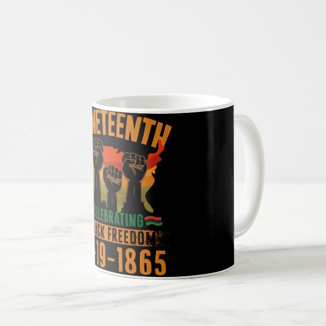 Juneteenth Celebrating Black Freedom 186 African Coffee Mug (Front Right)