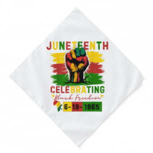 Juneteenth Celebrating Black Freedom Black History Bandana