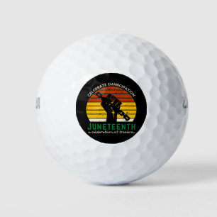 Juneteenth Celebrating Freedom Golf Balls