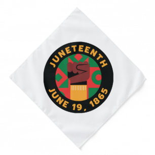 Juneteenth Celebration Commemorating Freedom and Bandana