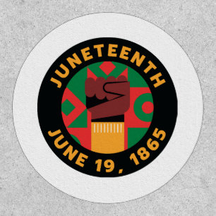 Juneteenth Celebration Commemorating Freedom and Patch