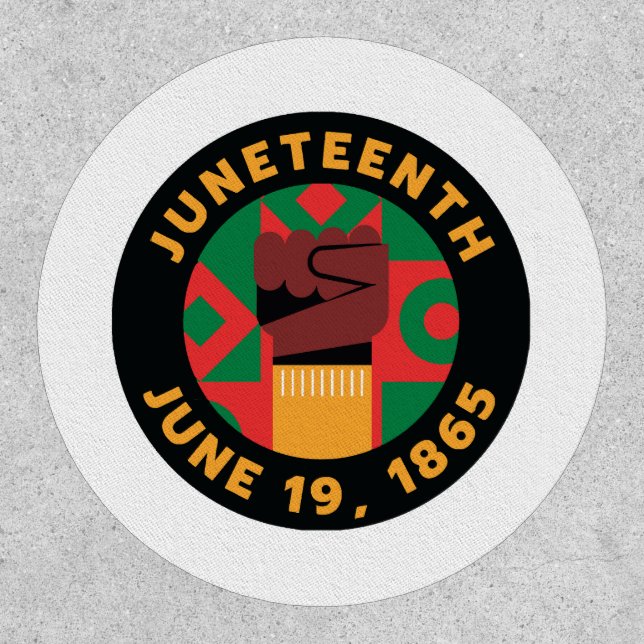 Juneteenth Celebration  Commemorating Freedom and  Patch (Front)