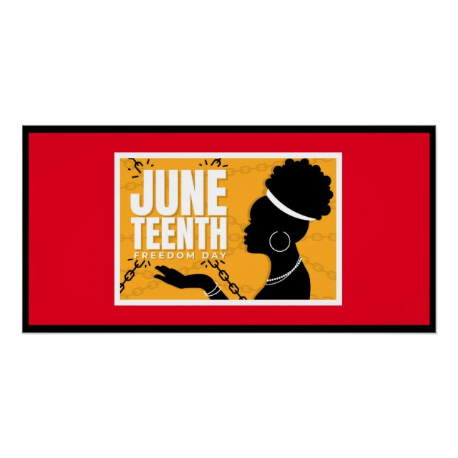 Juneteenth Celebration Poster (Front)