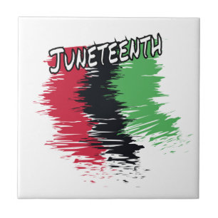 Juneteenth Ceramic Tile