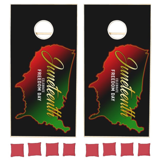Juneteenth  cornhole set (Set)