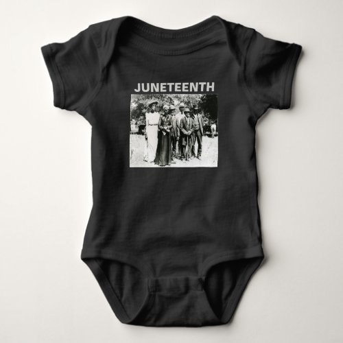 Juneteenth Day 1866Celebration of Emancipation Baby Bodysuit