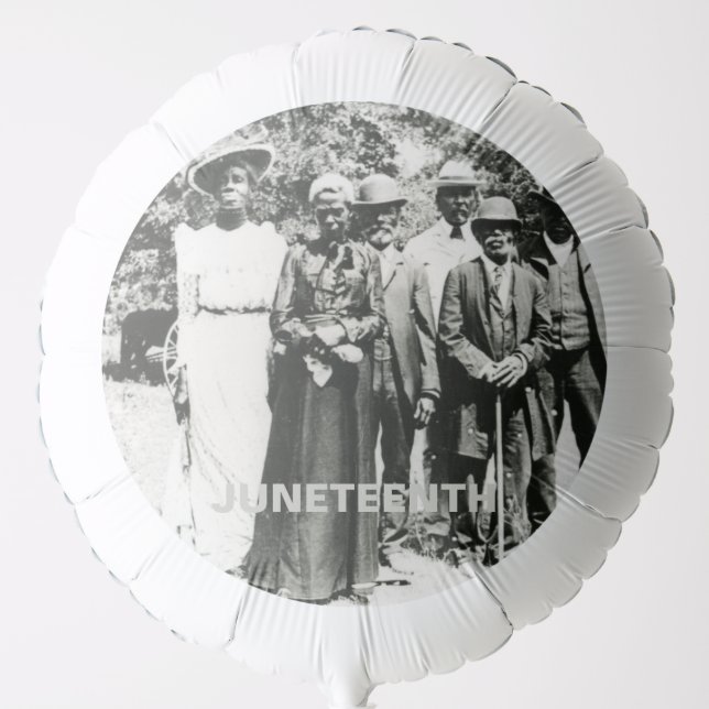 Juneteenth Day 1866: Celebration of Emancipation Balloon (Front)