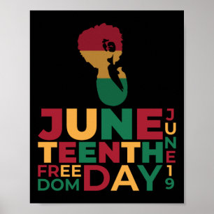 Juneteenth Day Celebrate - Juneteenth Freedom Day Poster