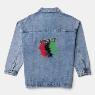 Juneteenth Denim Jacket