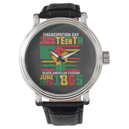 Juneteenth Emancipation Day Black American Freedom Watch