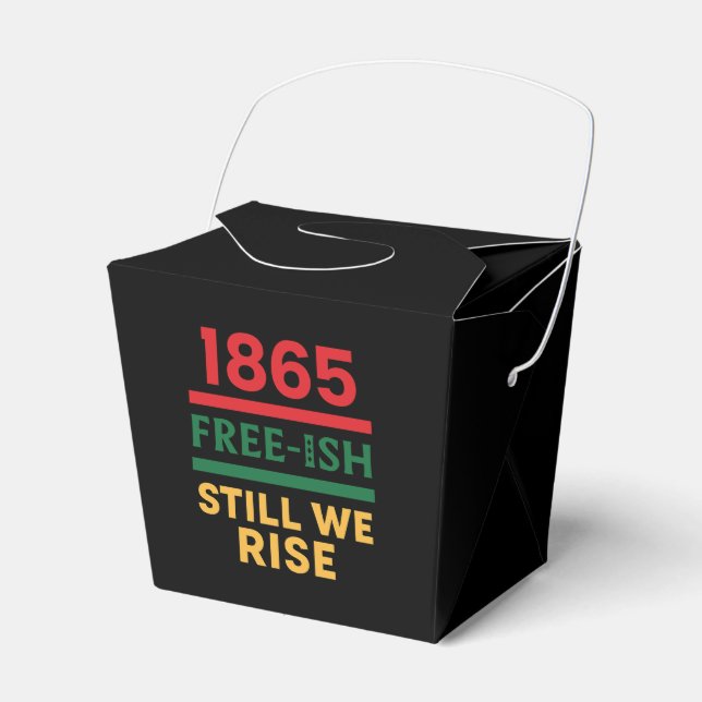 Juneteenth Favor Boxes (Front Side)
