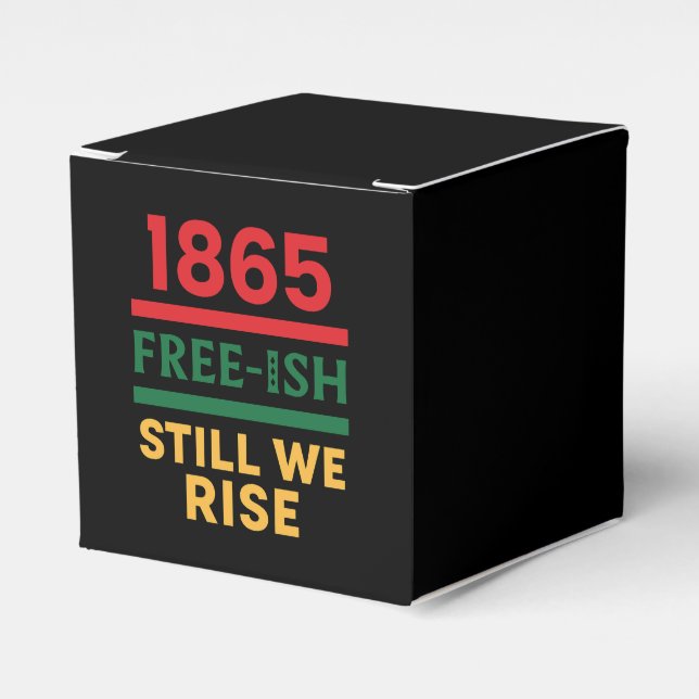 Juneteenth Favor Boxes (Front Side)