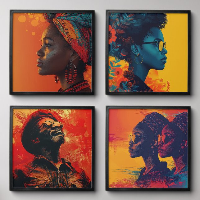 Juneteenth Freedom Celebration Peel And Stick Photo Tile (Front Set)