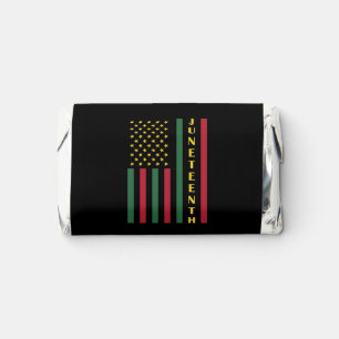 Juneteenth Freedom Celebration USA American Flag Hershey's Miniatures