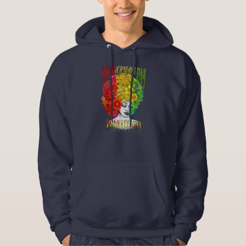 Juneteenth Freedom Day African American June 19th Hoodie